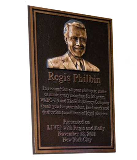 custom bronze plaque regis outdoor cast bronze plaques