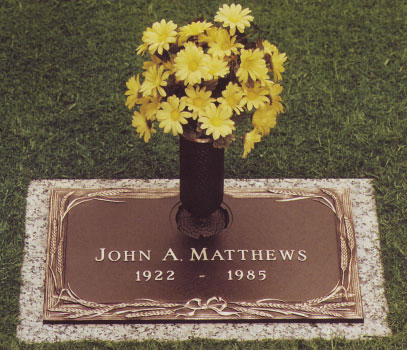 grave markers, grave marker, bronze grave marker, single grave marker, cast bronze grave marker