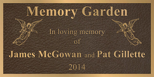 bench plaque, bronze bench plaque,  memorial bench plaques, photo bench plaques