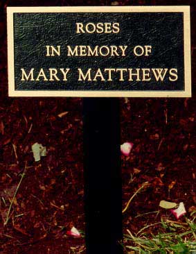 Garden Plaques, Tree Plaque, Bronze Plaques, FREE shipping on orders over $500, Fast 8 Days