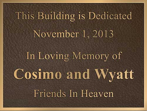 Dedication plaque, Dedication plaque, Building dedication plaque