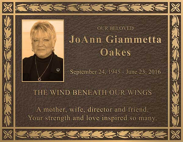 Memorial Plaque, Memorial Plaques, custom bronze plaques