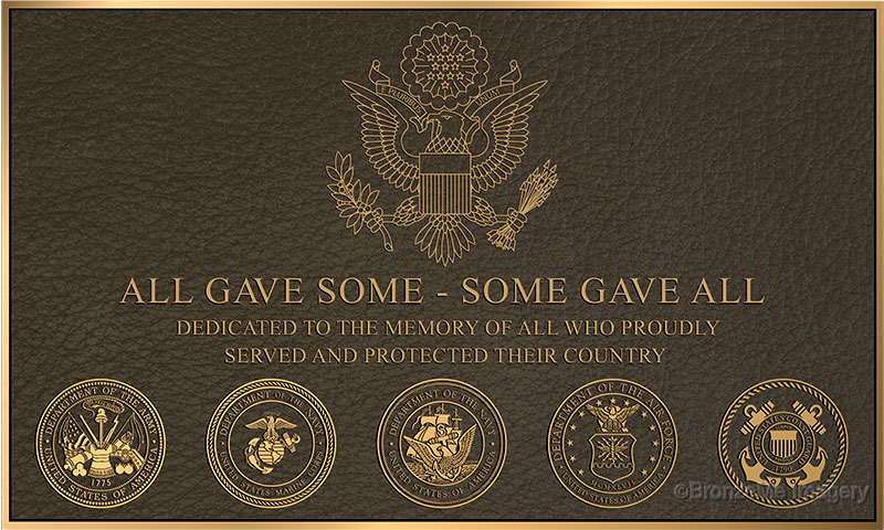 military plaque, military bronze plaques, military bronze seals, military bronze emblems,