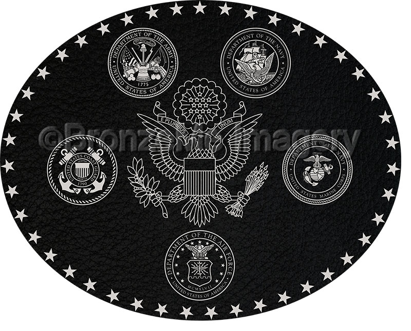 3d military emblems, military plaque, military bronze plaques, military bronze seals, military bronze emblems