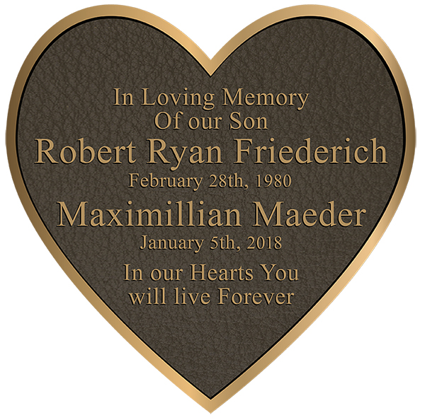 custom plaque bronze, custom plaques