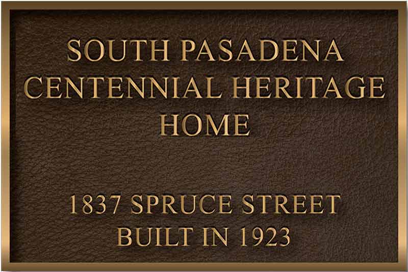 custom bronze plaque building dedication