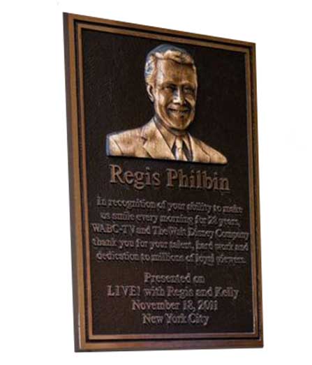 custom Commemorative Plaque Bronze regis outdoor cast Commemorative Plaque Bronzes