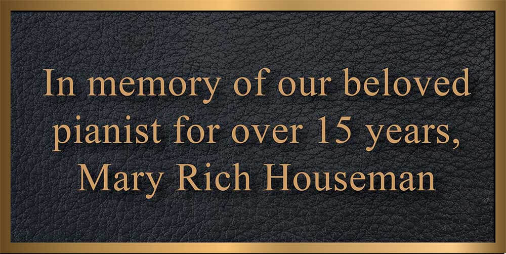 Memorial Plaque Florida, Memorial Plaque Florida, photo Memorial Plaque Florida