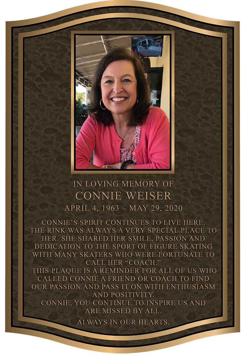 Buy Custom bronze portrait plaques near me with 10-day service fast, cast bronze plaques. Largest woman owned Trusted bronze plaque company with FREE shipping, no additional cost for custom shapes, letters, and borders. We can make any size to fit your budget.  WE DON'T MISS DEADLINES!