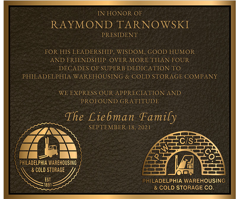 custom bronze plaques for outdoor building dedication