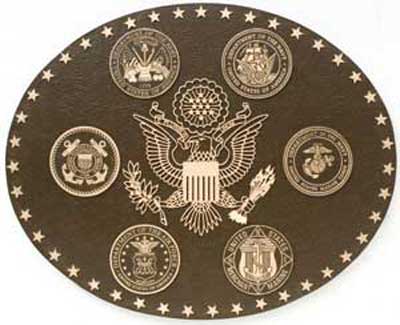 Military Emblems, Military Plaques, Military Seals