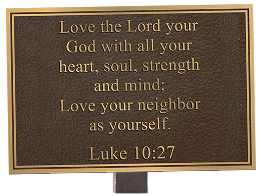 Religious plaque, Religious plaques, church plaques