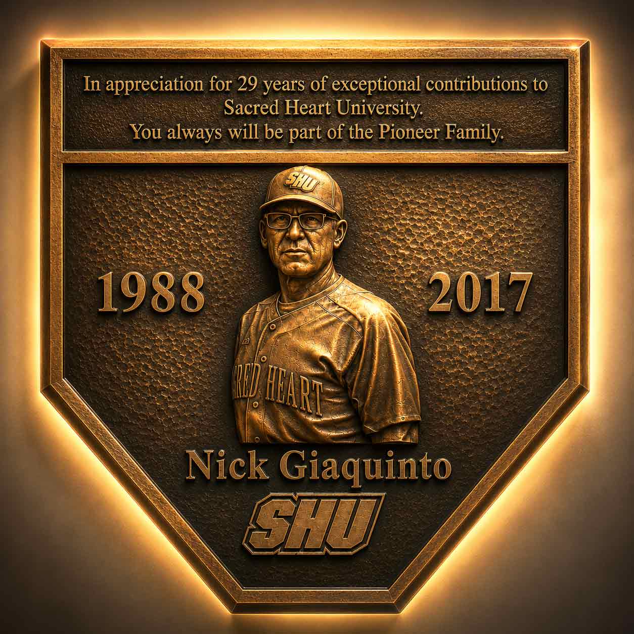 Baseball Hall of Fame Plaque