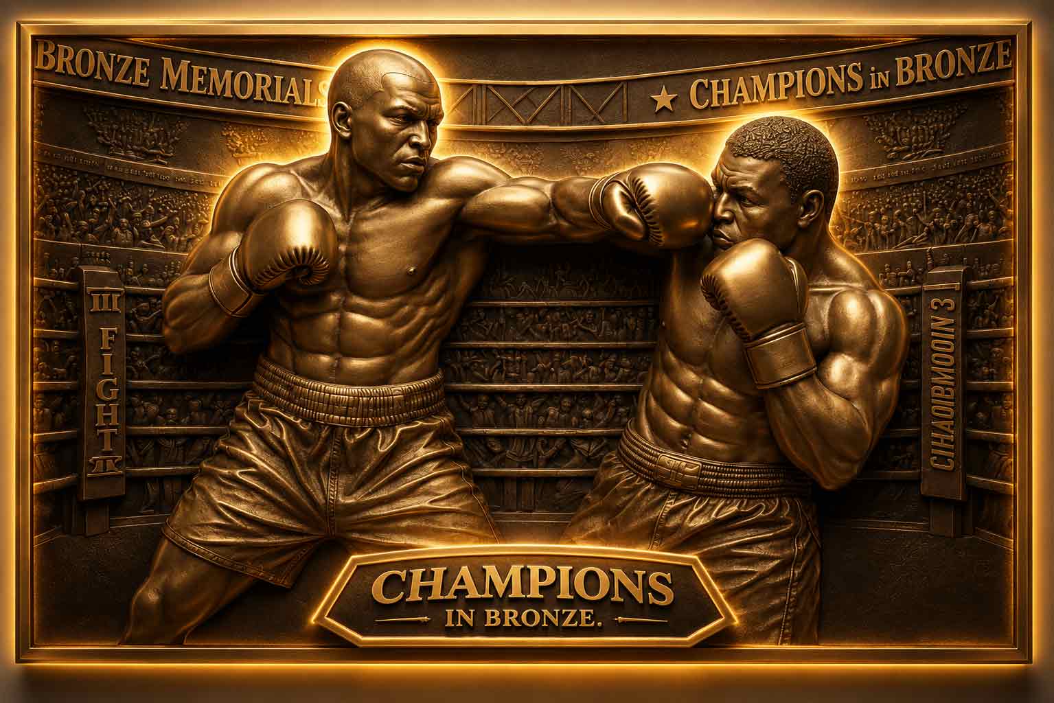 Boxing Hall of Fame Plaque