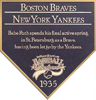 Baseball HomePlate Plaque