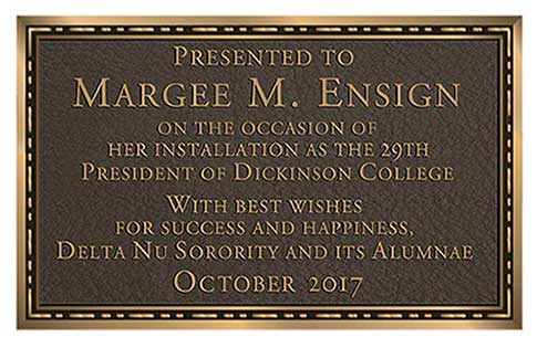 bronze college plaque, college plaque, College plaques, college plaques