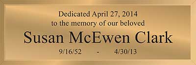 etched bronze plaques, etched plaques, bronze etched plaques