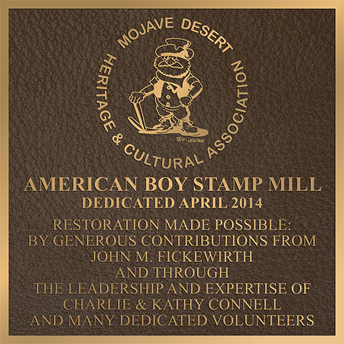 custom dedication cast bronze plaque