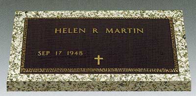 military grave marker, veterans grave marker, bronze grave marker, single grave markers, bronze grave markers