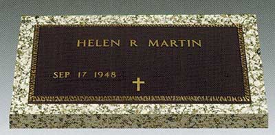 Veterans Matching Marker, veterans grave marker, bronze grave marker, single grave markers, bronze grave markers