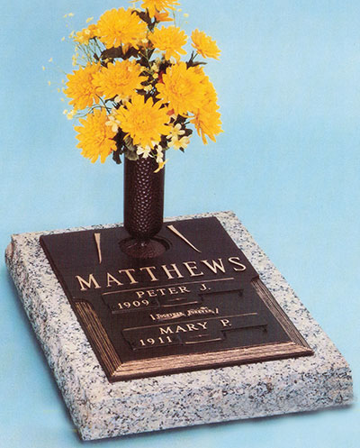 gravemarkers, gravemarker, bronze gravemarker, single gravemarkers, bronze gravemarker