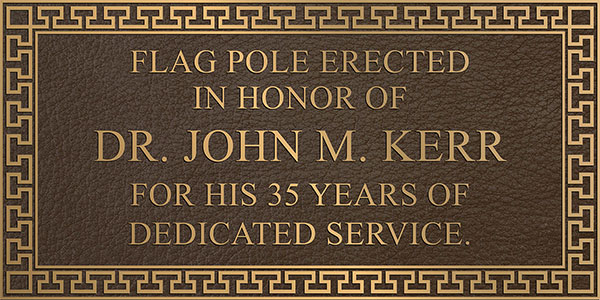 Outdoor Memorial Plaque, Outdoor Memorial Plaques, Bronze Outdoor Memorial Plaques