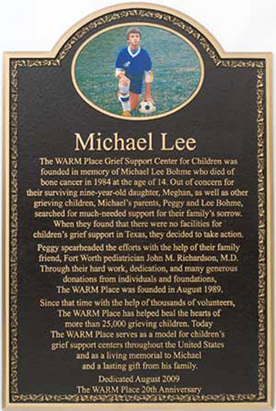 Buy Custom bronze memorial portrait plaques near me with 10-day service fast, cast bronze plaques. Largest woman owned Trusted bronze plaque company with FREE shipping, no additional cost for custom shapes, letters, and borders. We can make any size to fit your budget. WE DON'T MISS DEADLINES! outdoor memorial plaque