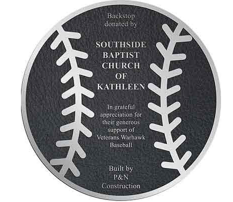 aluminum plaque, city aluminum plaques