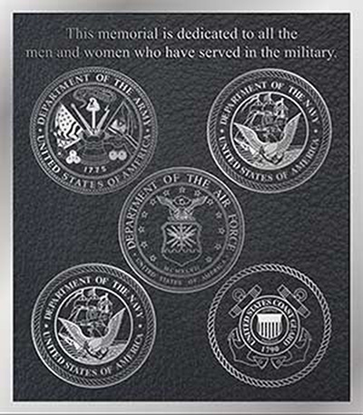 aluminum plaques, military seal aluminum plaques