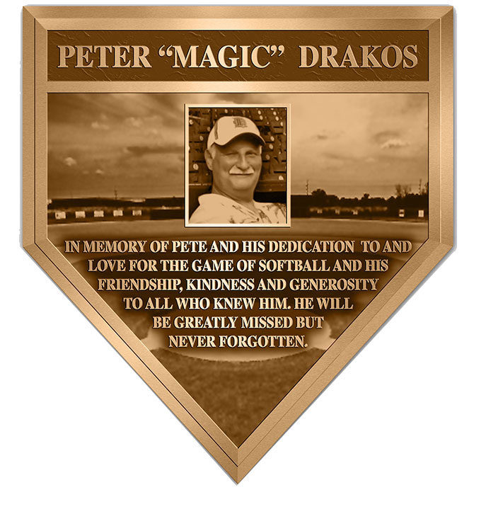 Baseball HomePlate Plaque