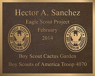 bronze garden plaque, bronze plaque near me, custom Bronze prayer plaque
