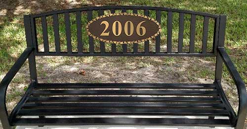 tree plaque, bench plaque,  bronze bench plaques,  bronze tree plaques