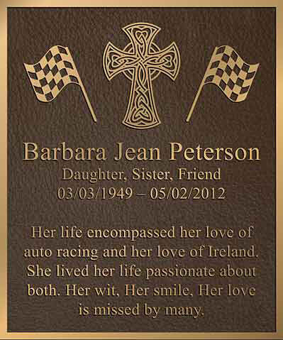 bronze memorial plaques, bronze memorial plaque