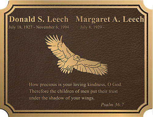 custom bronze plaque, custom custom bronze plaques