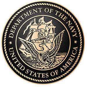 cast bronze navy seal, cast bronze navy plaques, cast bronze navy emblems