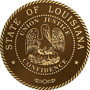 What is the Louisiana state seal?