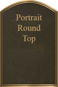 custom border bronze plaques