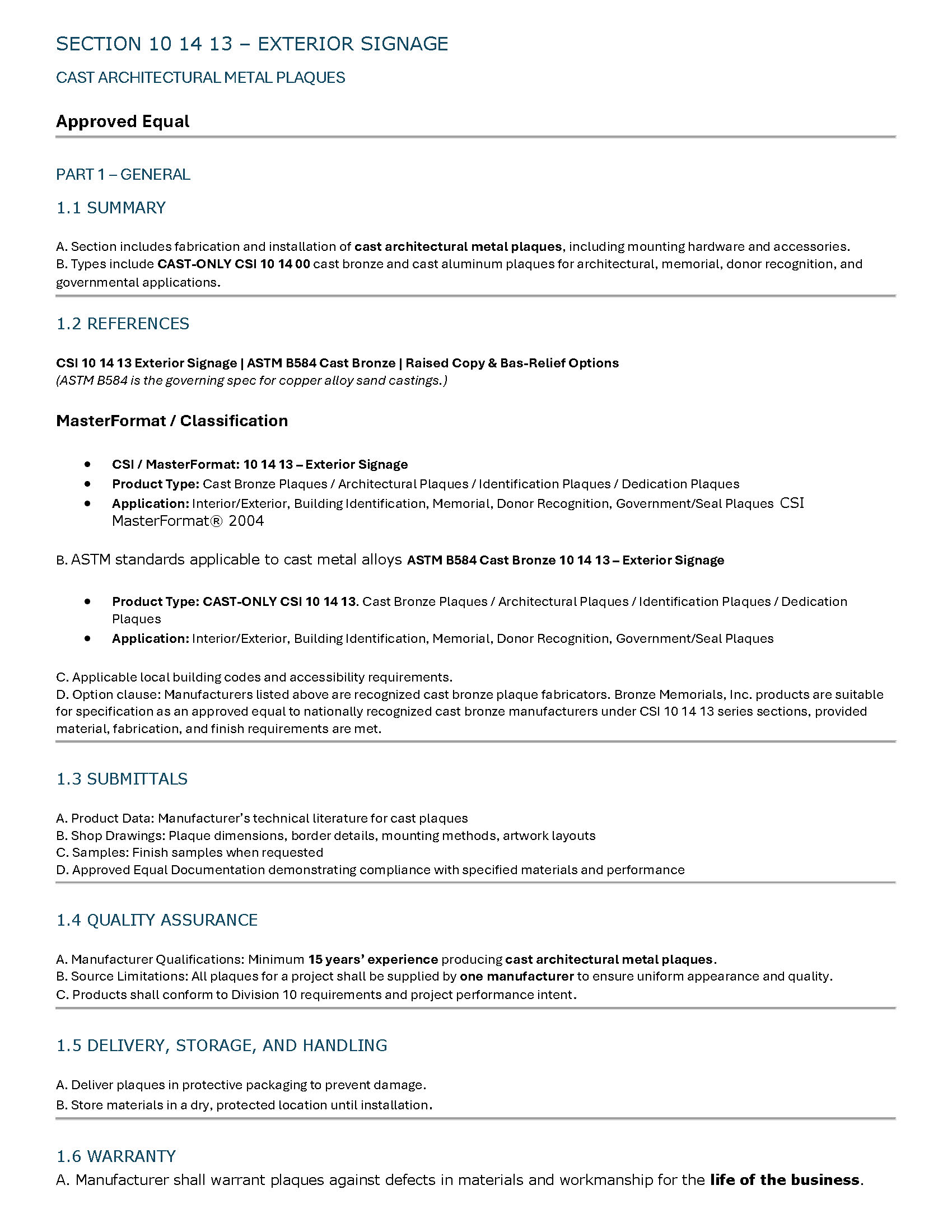 10 14 13 exterior signage specification page 1
