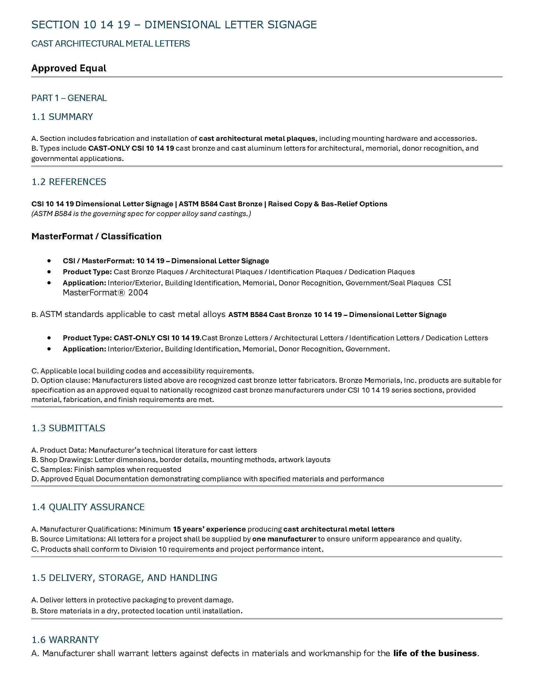 10 14 19 dimensional metal letters specification page 1